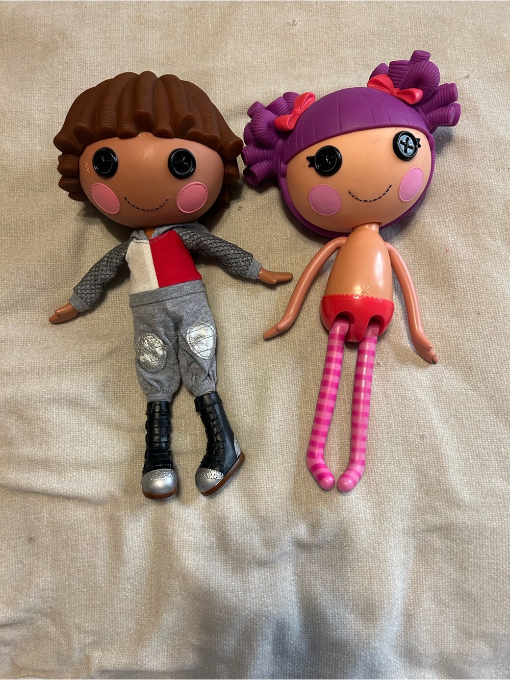Lalaloopsy sir Battlescarred and Lady Still Waiting